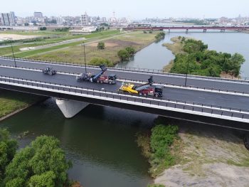 宗麟大橋 舗装完了 大分県の建設業なら安東建設へ